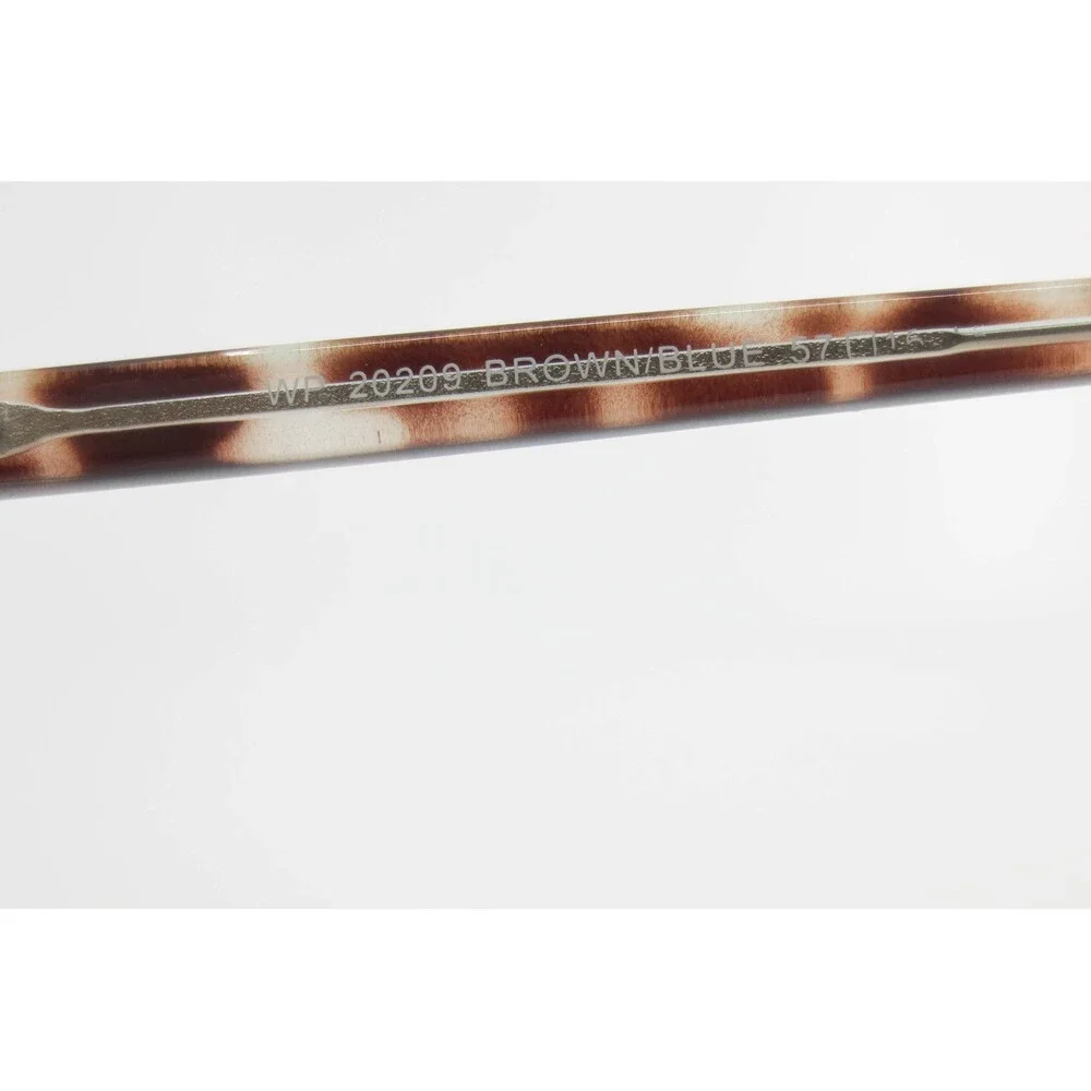 Warby Parker 20209 Eyeglasses Brown Blue Tortoise Cat Eye Frames 57-15-145 37682